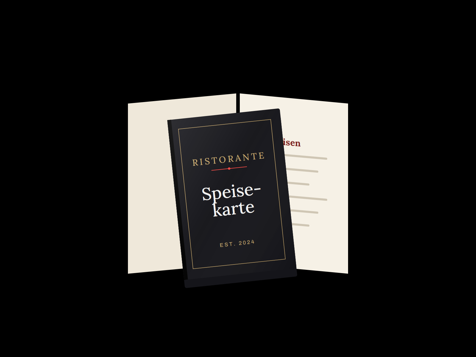 Speisekarten